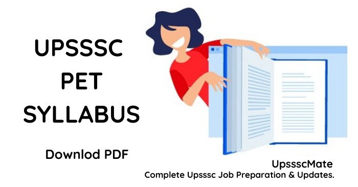 UPSSSC PET Syllabus